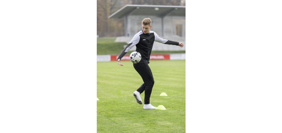 Draag een lange tight of trainingsbroek in de winter