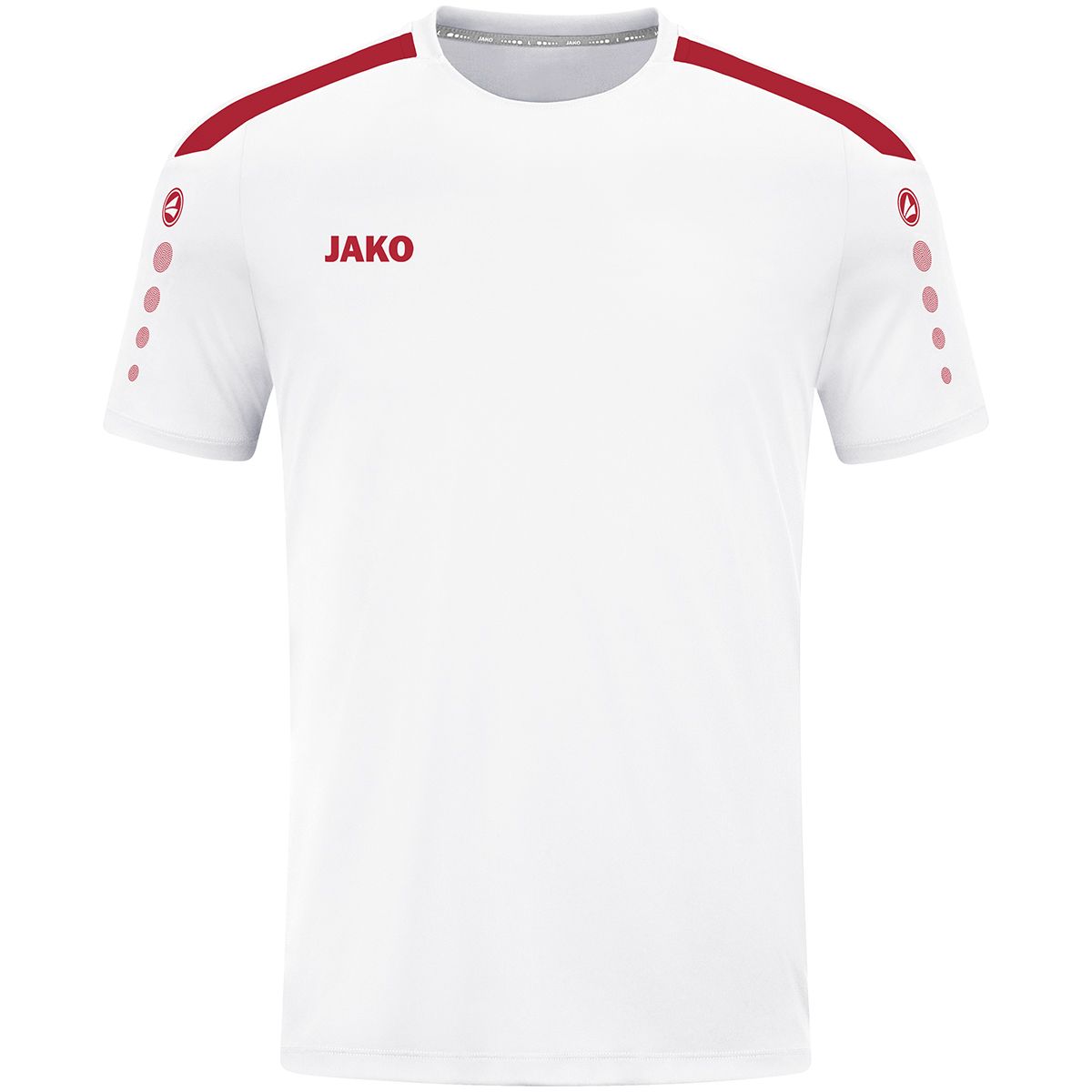JAKO T-shirt Power 4223 Wit Rood