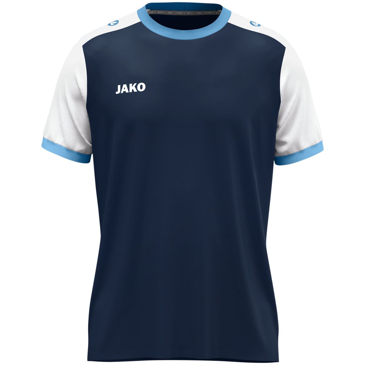JAKO Shirt Dynamic KM 4270 Zwart Wit Antraciet | Onlinesportkleding.nl | JAKO | Bedrukking mogelijk 