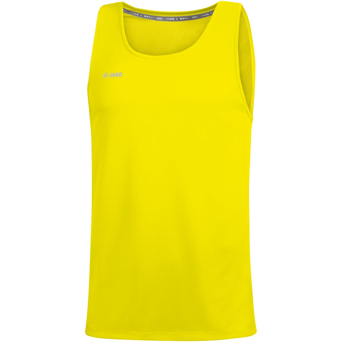 JAKO Tanktop Run 2.0 6075 Geel