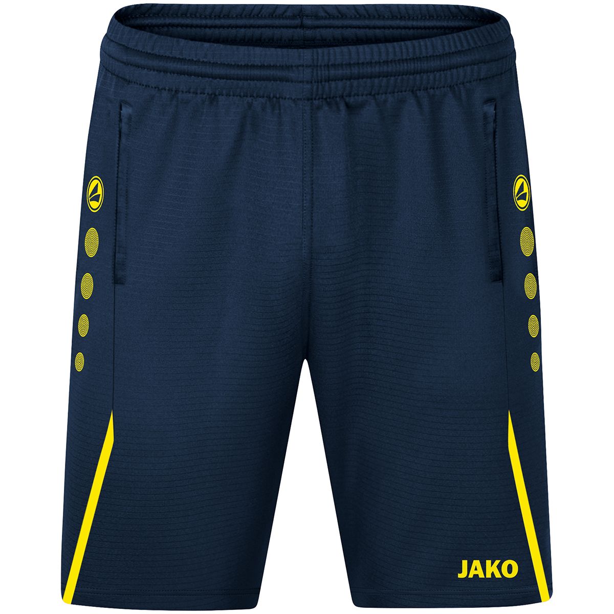 JAKO Trainingsshort Challenge 8521 Marine Fluogeel