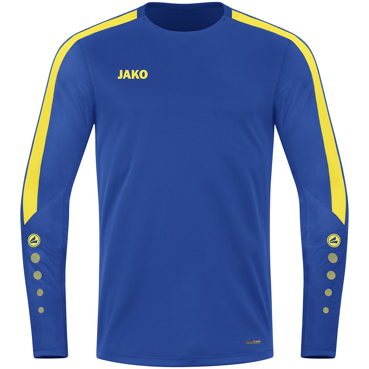 JAKO Sweater Power 8823 Blauw Geel