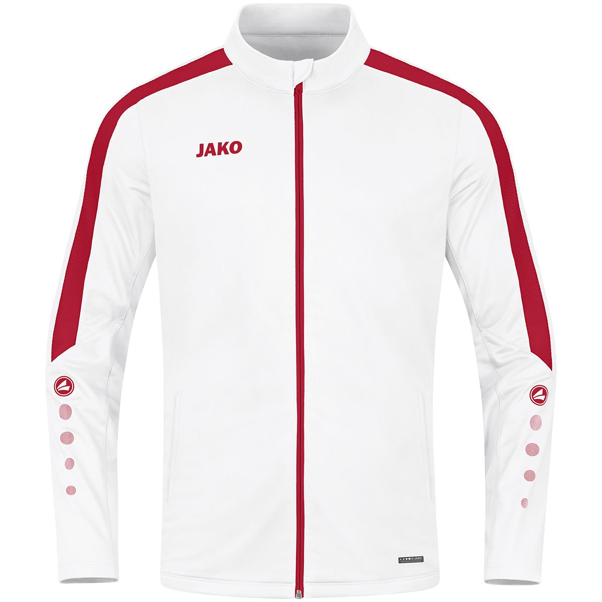 JAKO Polyestervest Power 9323 Wit Rood