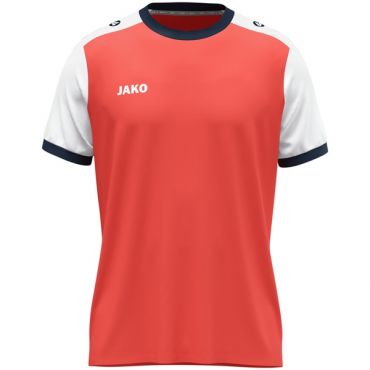 JAKO Shirt Dynamic KM 4270 Koraal Wit Marine | Onlinesportkleding | JAKO | Bedrukking mogelijk