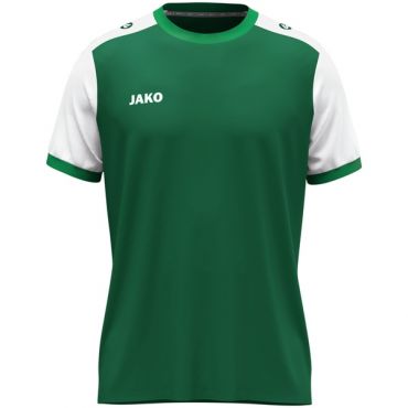 JAKO Shirt Dynamic KM 4270 Donkergroen Wit Groen | Onlinesportkleding.nl | JAKO | Bedrukking mogelijk