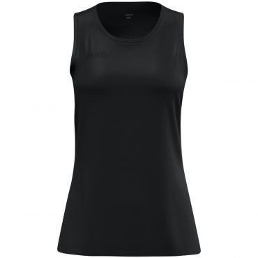 JAKO Dames Tanktop Uni 6005D Zwart  | Onlinesportkleding | Bedrukking mogelijk